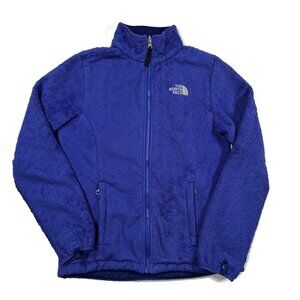 The North Face Osito Fleece Jacket Womens Small Blue Full Zip‎ AAHY